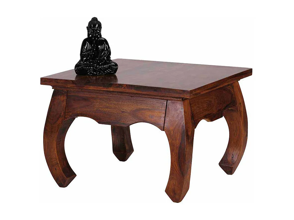 Opiumtisch aus Sheesham Massivholz Landhausstil
