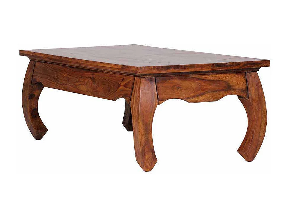 Opiumtisch aus Sheesham Massivholz Landhausstil