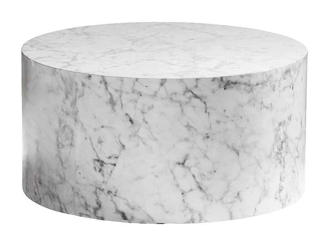 Sofatisch Couchtisch in Marmor Optik Hochglanz