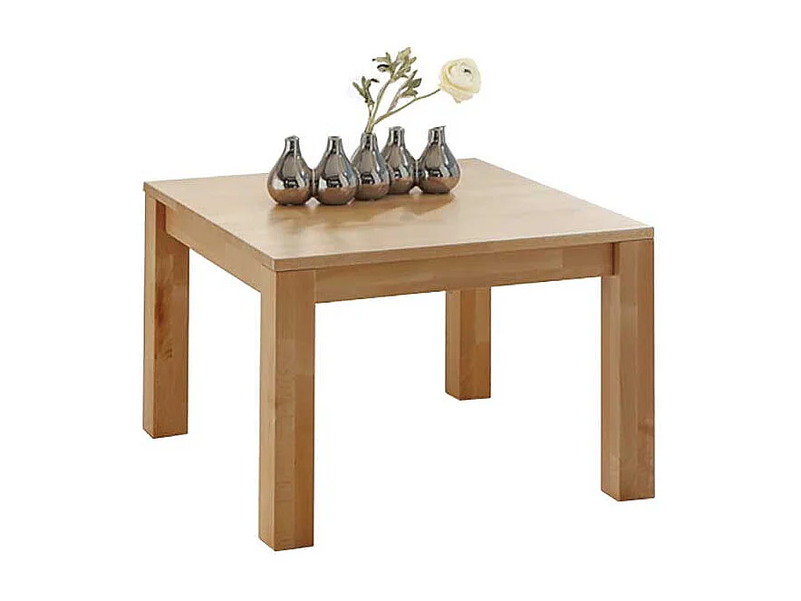 Massivholz Couchtisch aus Kernbuche geölt 45 cm hoch