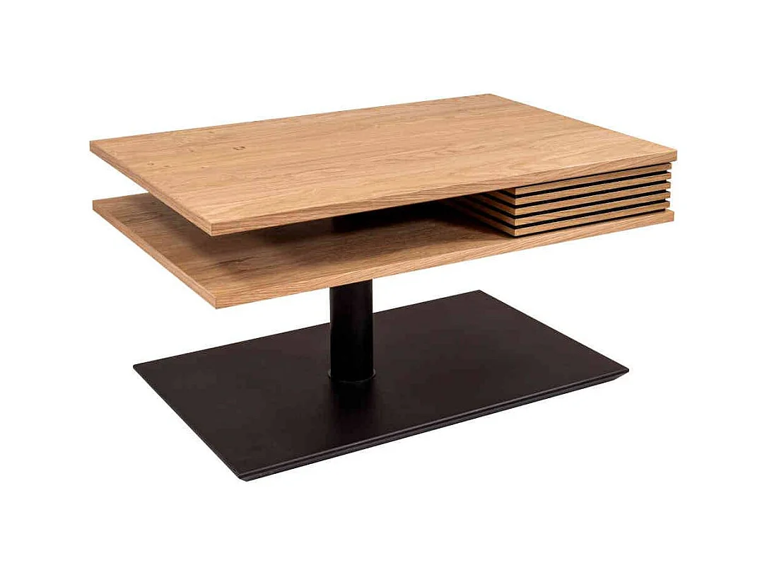 Couchtisch in Wildeichefarben Staufach