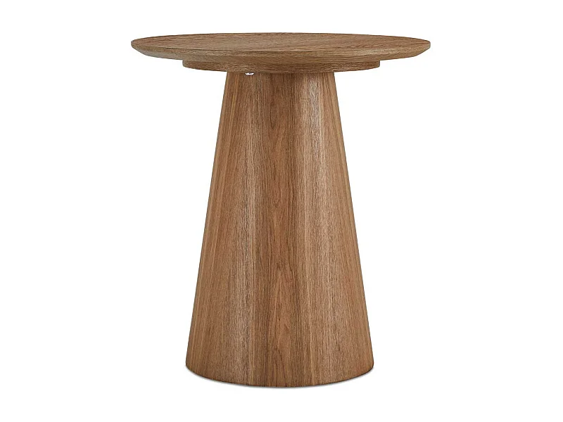 Couchtisch Sofatisch in runder Form echtholzfurniert