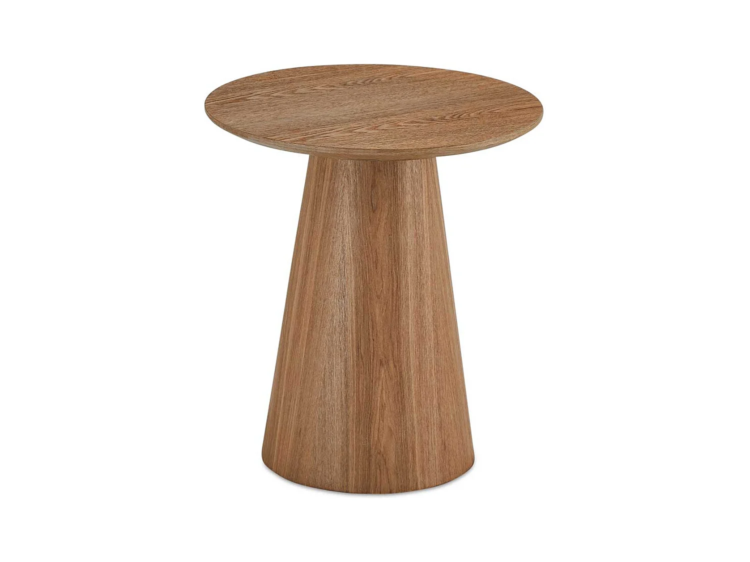 Couchtisch Sofatisch in runder Form echtholzfurniert