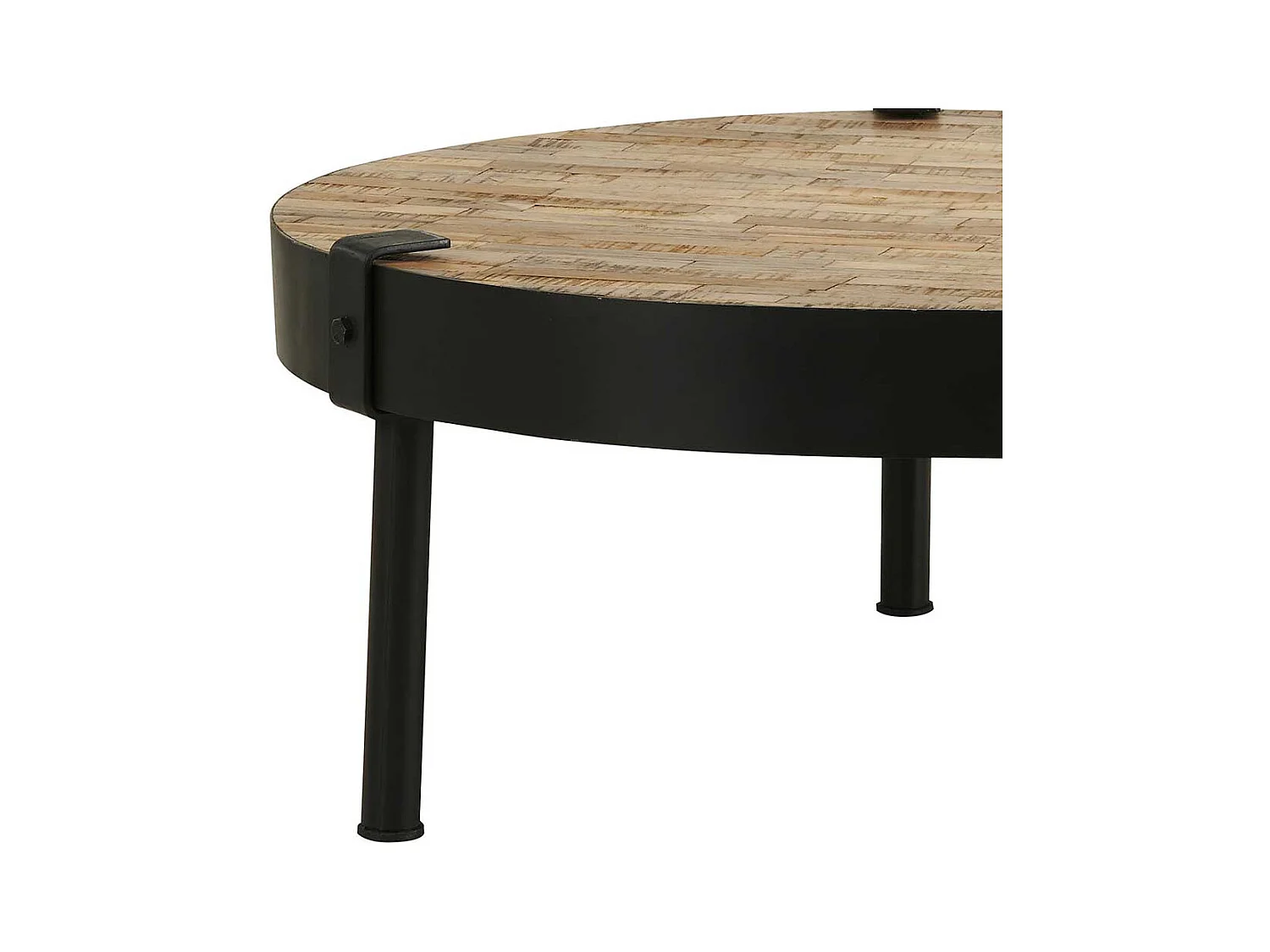 Factory Style Couchtisch mit Dreifußgestell runder Tischplatte