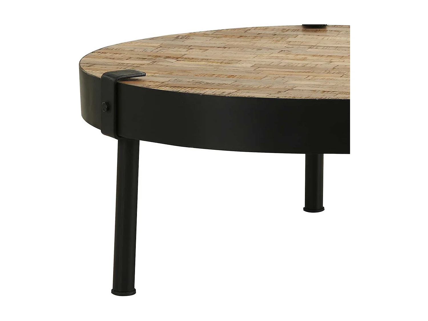 Factory Style Couchtisch mit Dreifußgestell runder Tischplatte