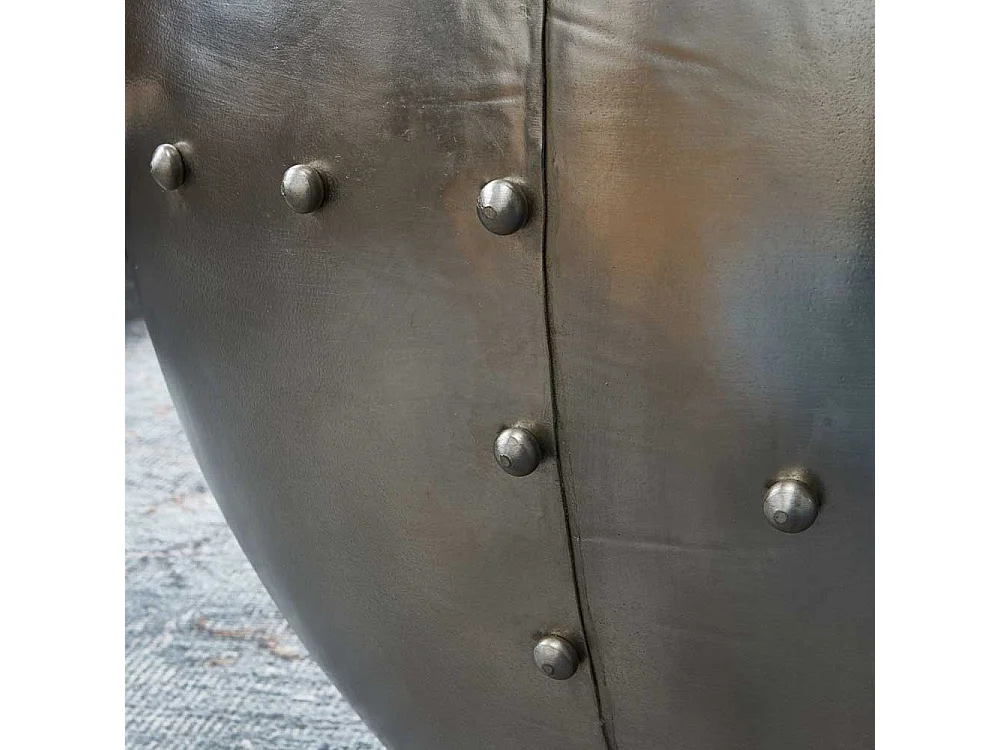 Factory Wohnzimmer Tisch mit Gestell in Trommelform Truhe