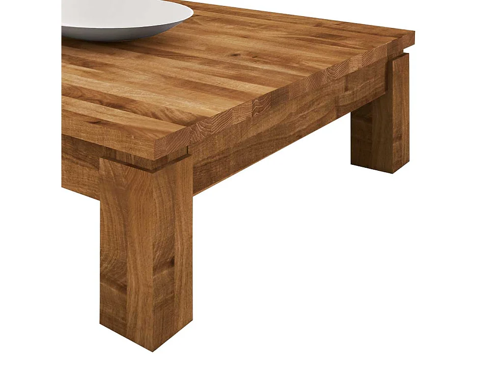 Massiv Couchtisch aus Wildeiche geölt