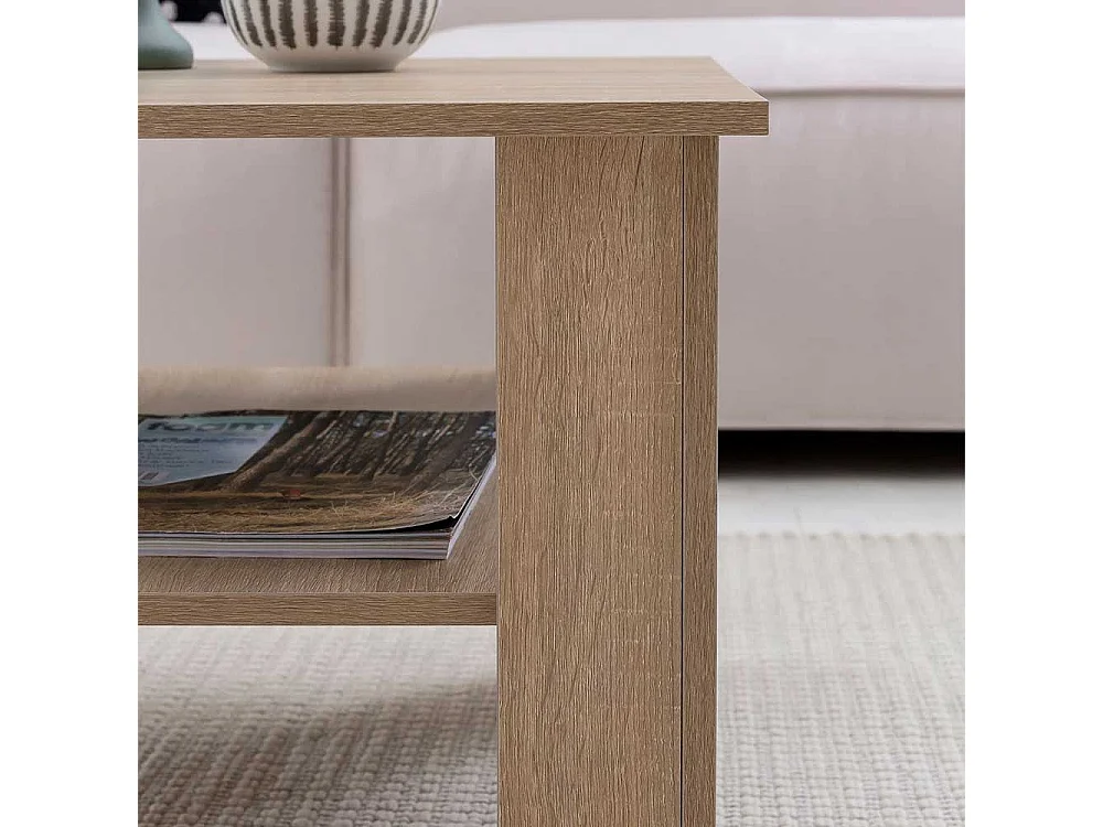 Sofatisch in Sonoma-Eiche quadratische Form