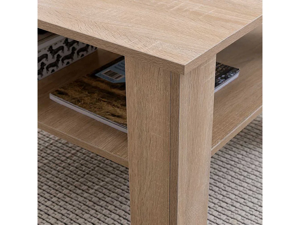 Sofatisch in Sonoma-Eiche quadratische Form