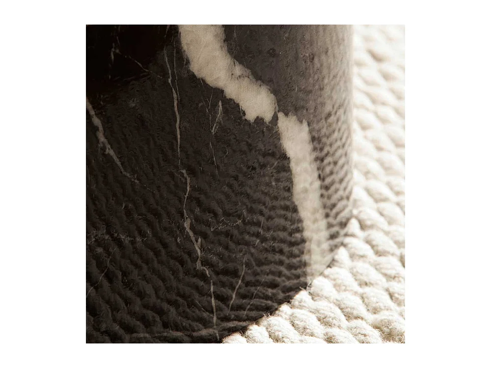 Designercouchtisch Couchtisch in Marmor Optik Hochglanz