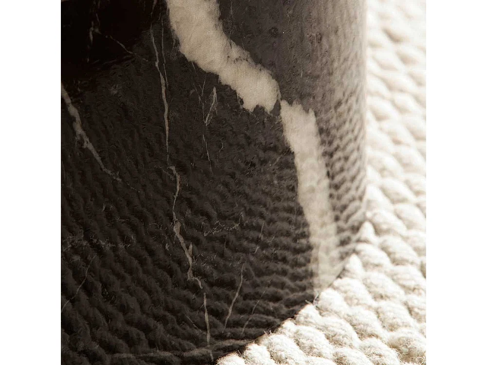 Designercouchtisch Couchtisch in Marmor Optik Hochglanz