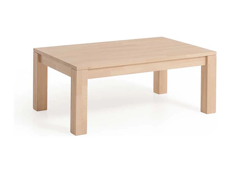 Wohnzimmertisch aus Buche Massivholz 45 cm hoch