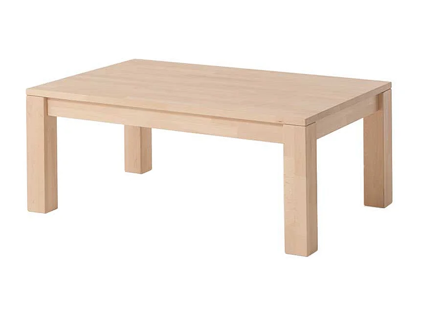 Wohnzimmertisch aus Buche Massivholz 45 cm hoch