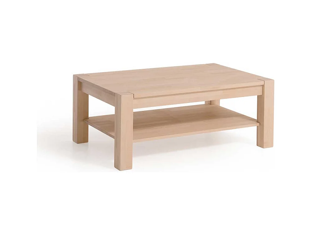 Couchtisch aus Buche Massivholz 45 cm hoch