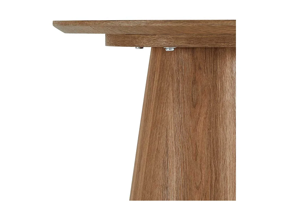 Couchtisch Sofatisch in runder Form echtholzfurniert