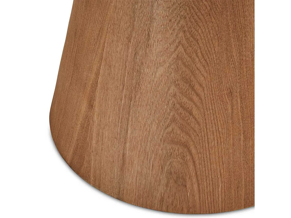 Couchtisch Sofatisch in runder Form echtholzfurniert