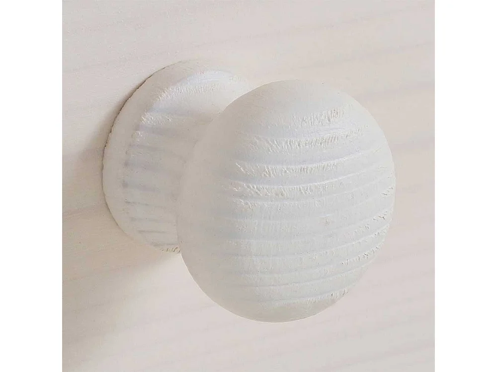 Holz Couchtisch in Weiß Kiefer Massivholz