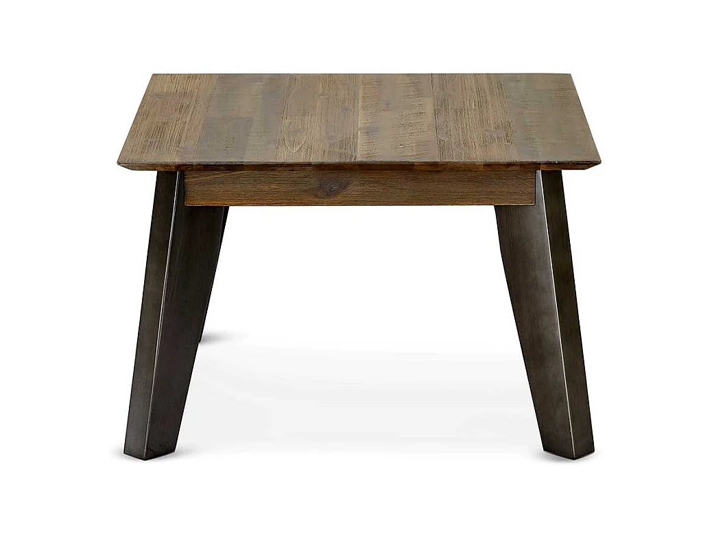 Sofatisch aus Akazie Massivholz 70 cm breit
