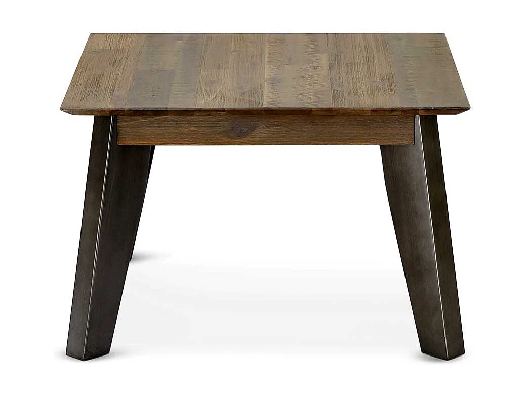 Sofatisch aus Akazie Massivholz 70 cm breit