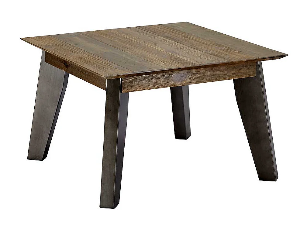 Sofatisch aus Akazie Massivholz 70 cm breit