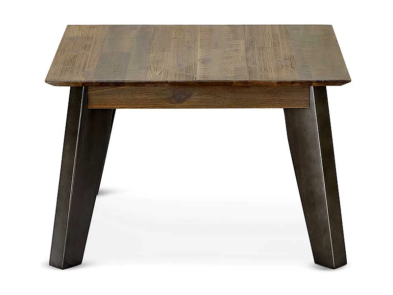 Sofatisch aus Akazie Massivholz 70 cm breit