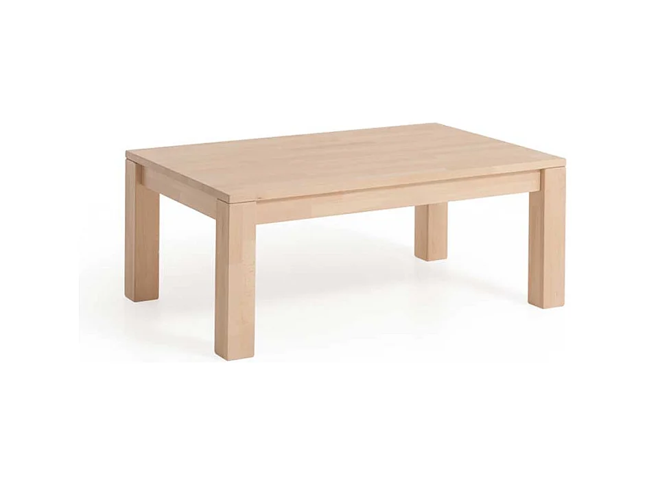 Wohnzimmertisch aus Buche Massivholz 45 cm hoch