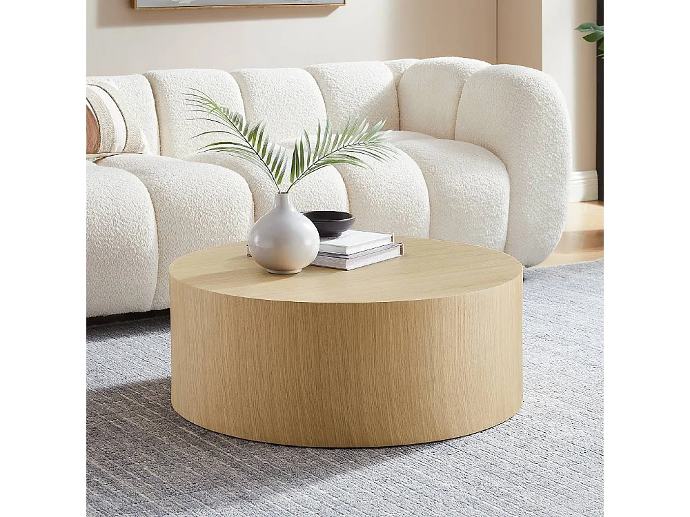 Wohnzimmertisch Couchtisch in runder Form und modernem Design