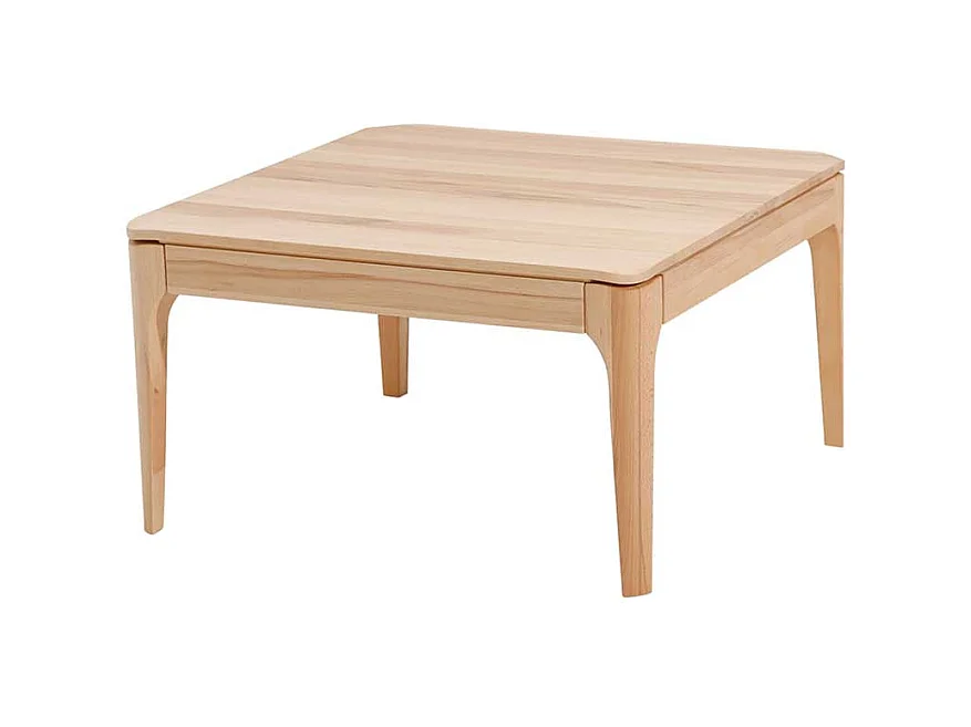 Holz Couchtisch aus Kernbuche Massivholz 45 cm hoch