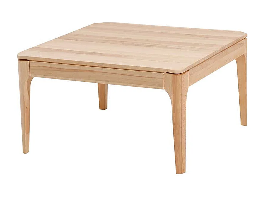 Holz Couchtisch aus Kernbuche Massivholz 45 cm hoch