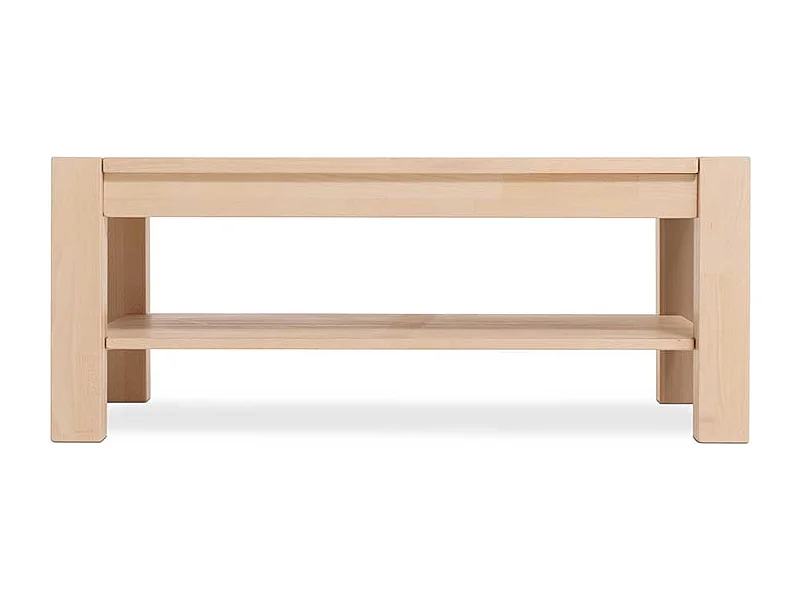 Couchtisch aus Buche Massivholz 45 cm hoch