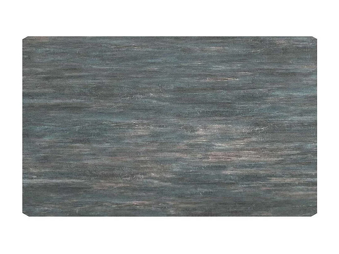 Designercouchtisch in Blaugrau und Dunkelgrau Glas beschichtet