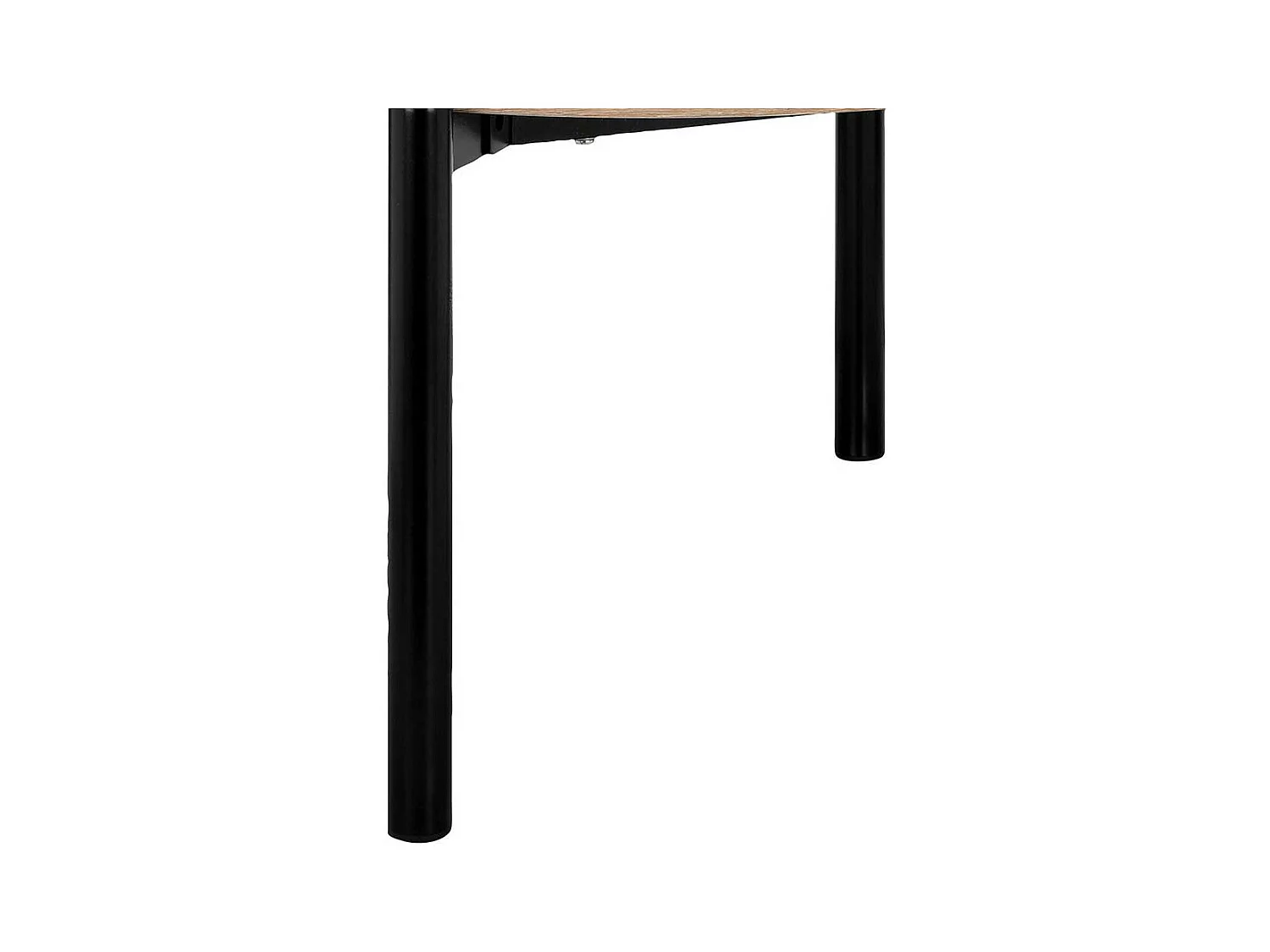 Couchtisch Sofatisch in runder Form mit Vierfußgestell