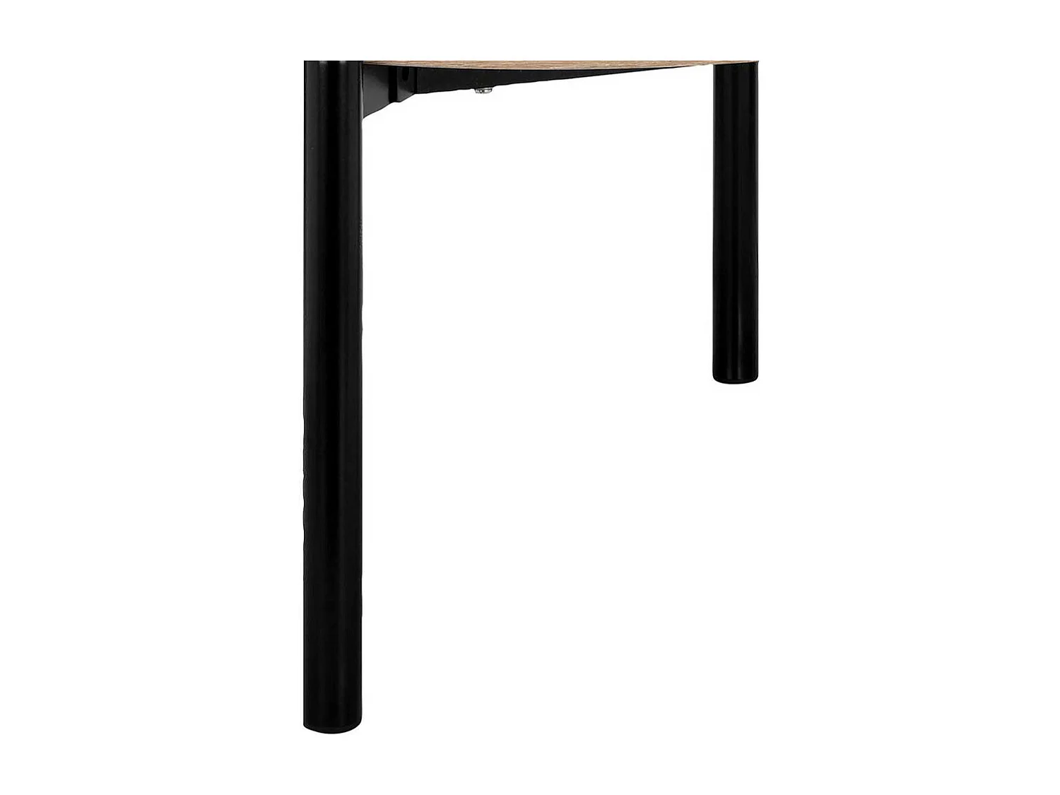 Couchtisch Sofatisch in runder Form mit Vierfußgestell