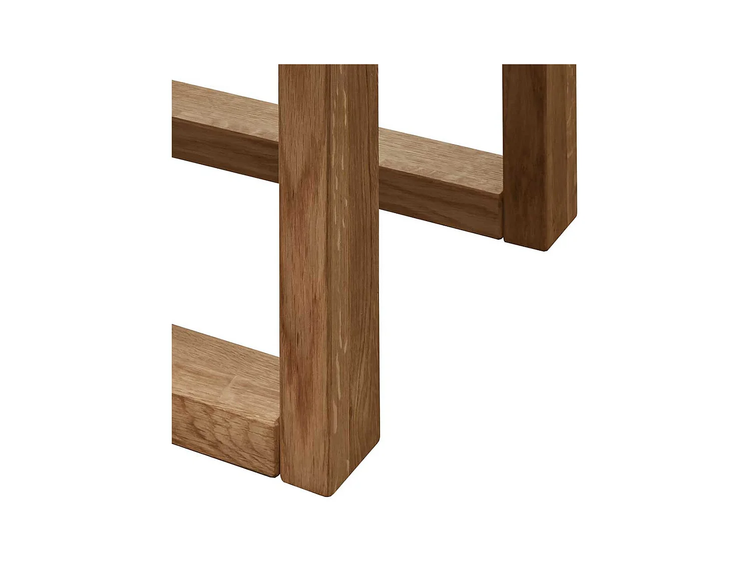 Couchtisch aus Wildeiche Massivholz geölt