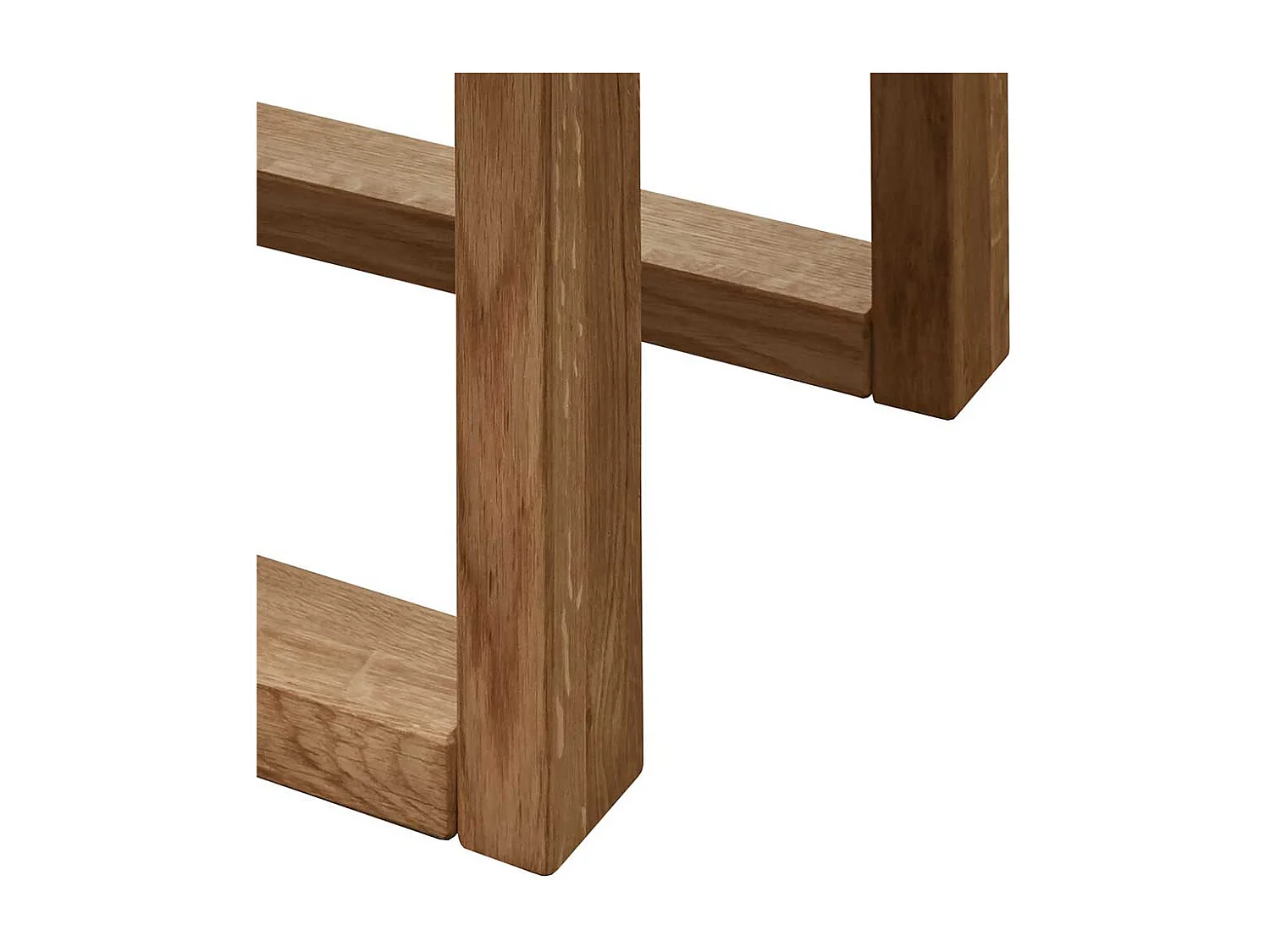 Couchtisch aus Wildeiche Massivholz geölt