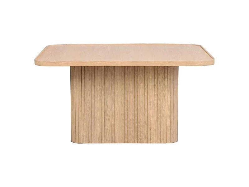 Wohnzimmer Tisch mit quadratischer Tischplatte Siebziger Jahre Look