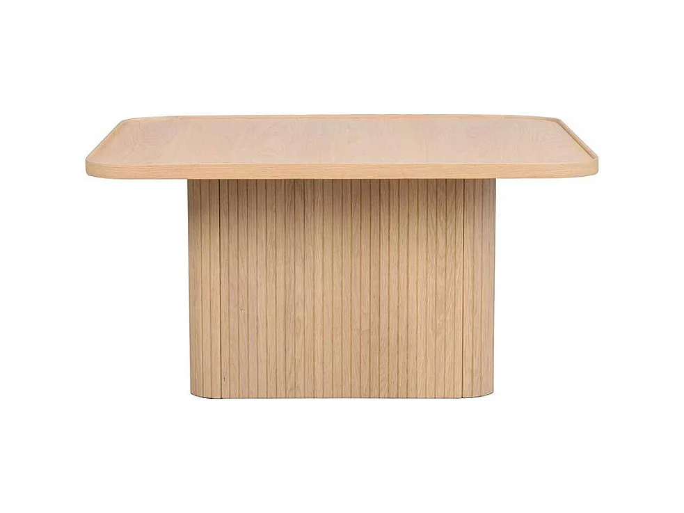 Wohnzimmer Tisch mit quadratischer Tischplatte Siebziger Jahre Look