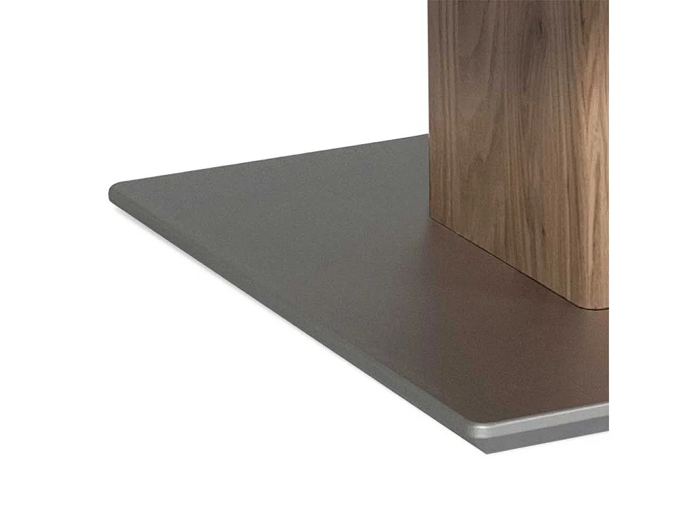 Sofatisch in Eiche Bianco furniert höhenverstellbar