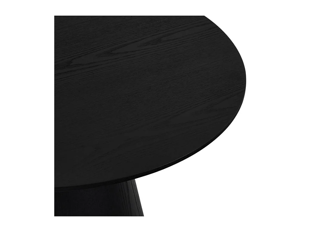 Esstisch Tisch in runder Form echtholzfurniert