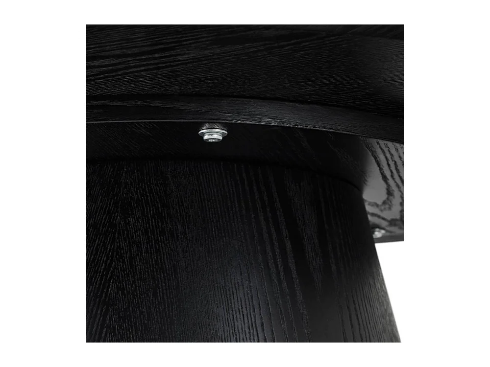 Esstisch Tisch in runder Form echtholzfurniert