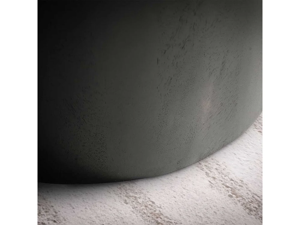 Couchtisch in runder Form Massivholz