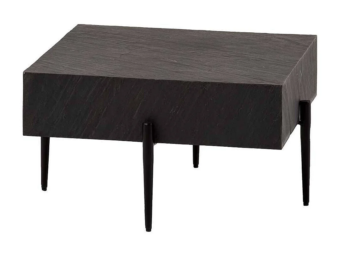 Designercouchtisch Sofatisch in Anthrazit - Steinoptik beschichtet