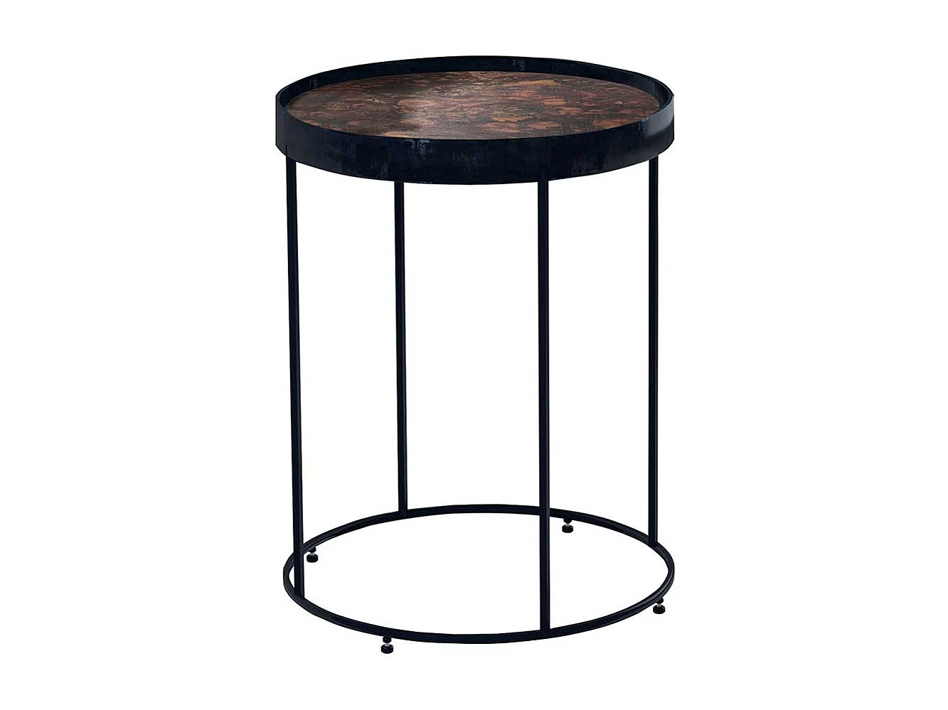 Kleiner Wohnzimmer Tisch in modernem Design 47 cm hoch