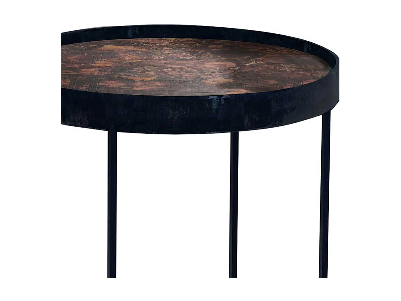 Kleiner Wohnzimmer Tisch in modernem Design 47 cm hoch