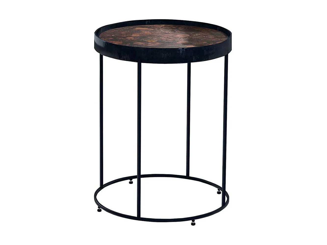 Kleiner Wohnzimmer Tisch in modernem Design 47 cm hoch