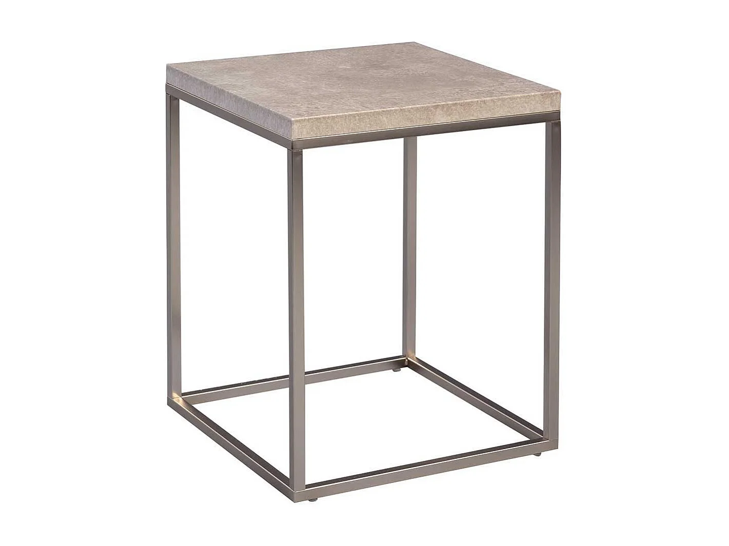 Tischchen in Beton Grau Metall