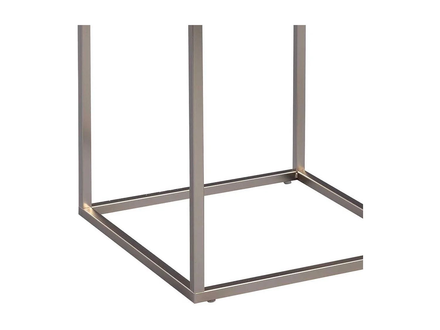 Tischchen in Beton Grau Metall