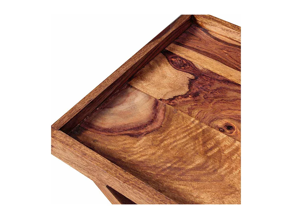 Sofatisch aus Sheesham Massivholz klappbar