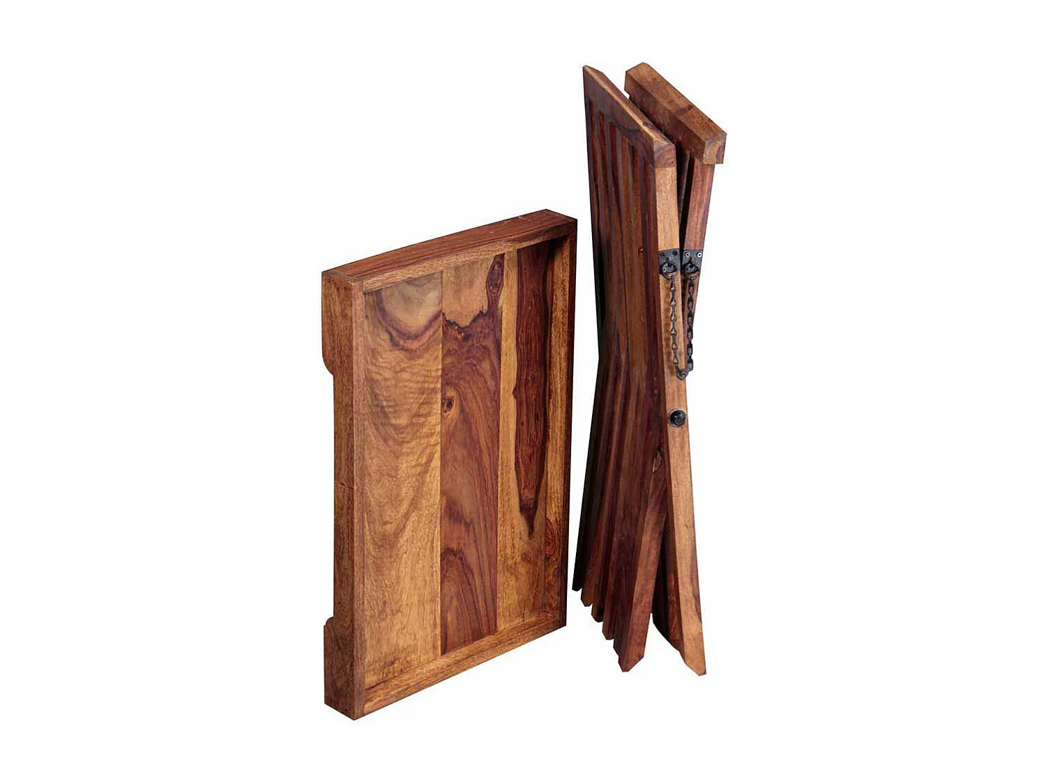 Sofatisch aus Sheesham Massivholz klappbar