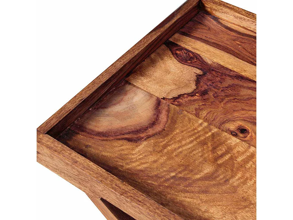 Sofatisch aus Sheesham Massivholz klappbar
